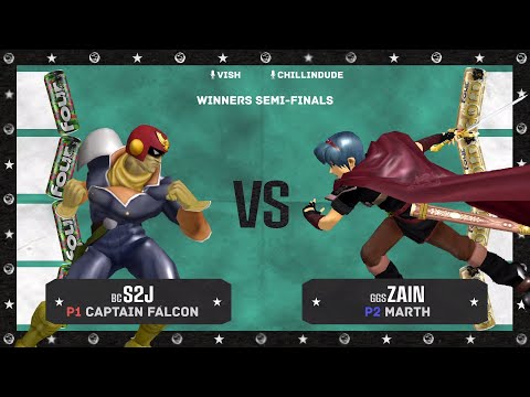 FOUR LOKO FIGHT NIGHT Zain (Marth) VS s2j (C.Falcon) Winners Semi-Finals