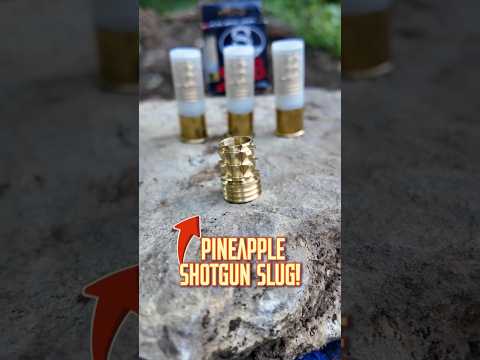 The Crazy Pineapple Shotgun Slug!