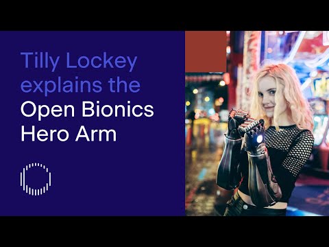 Tilly Lockey Explains The Open Bionics Hero Arm to 10-year-old Jacob