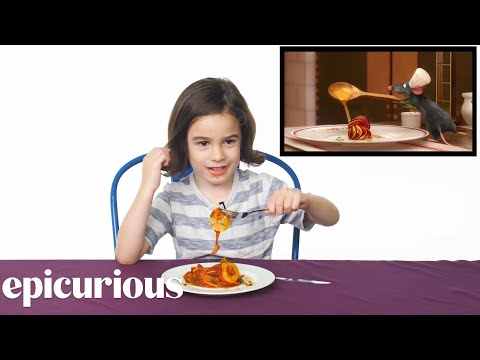 Kids Try Food from Movies