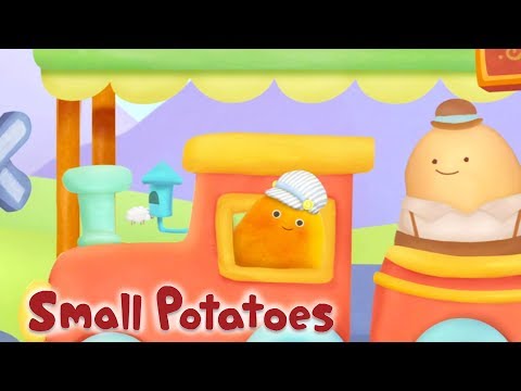 Small Potatoes - the Train Goes Choo Choo | Songs for Kids