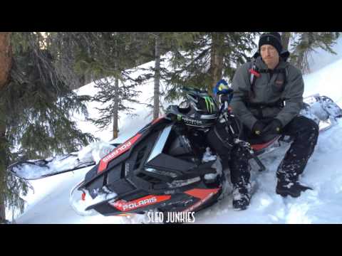 Chris Burandt talks to the Sled Junkies about the 2016 Polaris Axys Pro RMK
