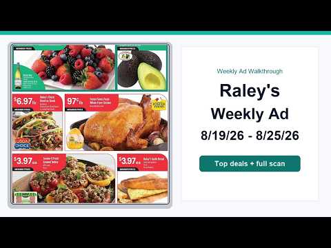 Raleys Weekly Ad