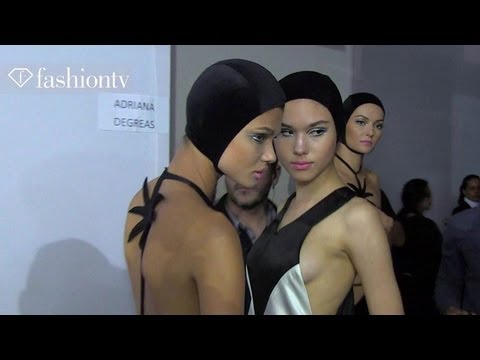 Adriana Degreas Spring/Summer 2014 BACKSTAGE | Sao Paulo Fashion Week SPFW | FashionTV
