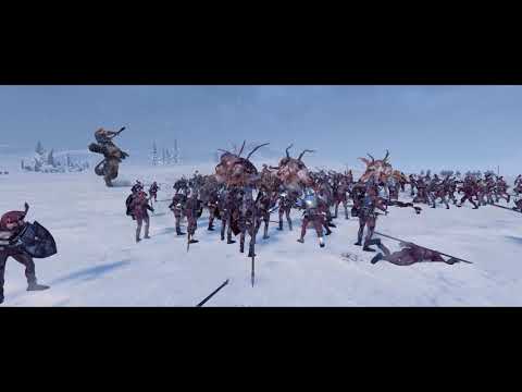 Total War  WARHAMMER II Chaos VS Kislev Cinematic Battle