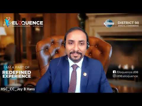 Cyril Paul Toastmasters - Humorous Speech (Live)