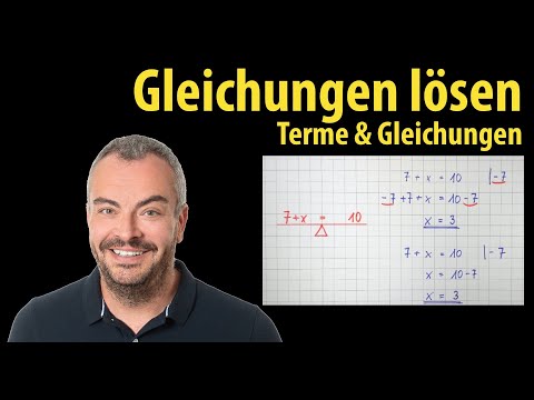Calculate x | Solve simple equations | Lehrerschmidt