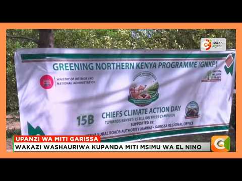 Wakazi Garissa wahimizwa kupanda miti katika msimu wa el niño