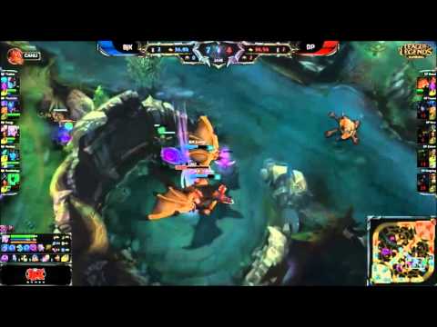 BJK Dumbledoge Thresh VS DP Zergsting Alistar Özet 2015 Yaz Mevsimi Şampiyonluk Ligi H1G1