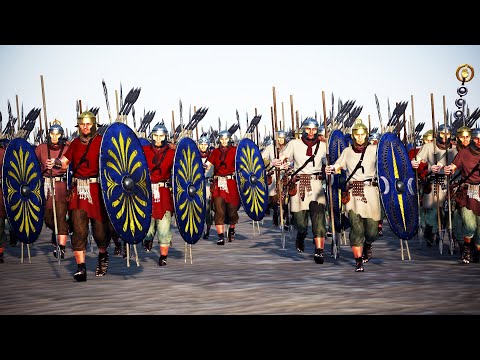 2,400 Carthagian Cavalry Vs 1,200 Roman Auxillary Cohort | Total War Rome 2