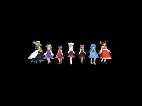 Touhou MMD - Ladies Of Touhou {720p}