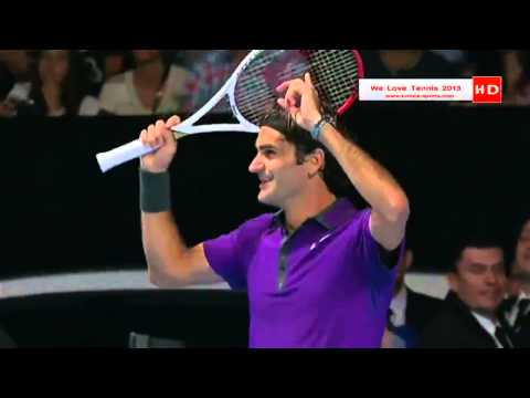 Roger Funny Moment with Public Vs Tsonga # Federer Tour  HD