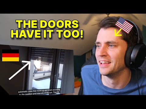 American reacts to (a weird video) “CRAZY Reasons German Houses are built BETTER”