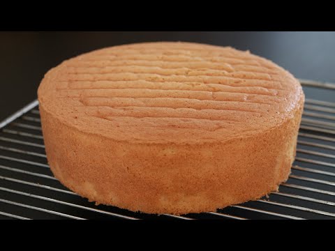 genoise sponge cake (soft and fluffy)