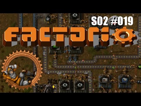 Factorio Gameplay S02 #019 - Lazy Bastard - For hand full of robots