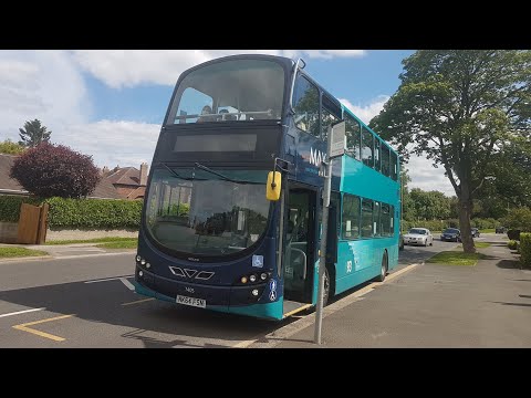 Route X93: Arriva North East NK64 FSN/7405-Volvo B9TL/Wright Eclipse Gemini 2