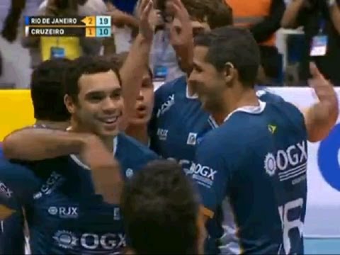 Superliga Masculina de Volei 2012/2013 (final) - RJX Rio de Janeiro 3 x 1 Sada Cruzeiro
