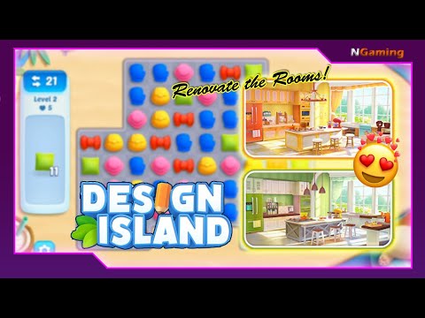 Design Island - Renovate Rooms and Best Match-3 Puzzle Game #DesignIslandTalent