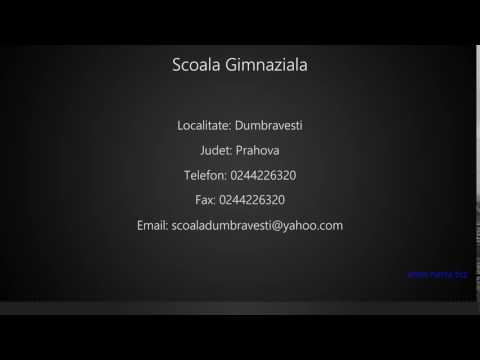 Scoala Gimnaziala Dumbravesti