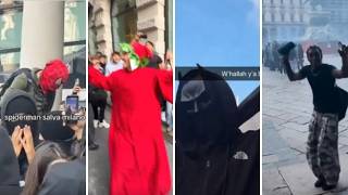 Da Spiderman a Batman, passando per Dante e i balletti: se le proteste a Milano diventano lo sfon...