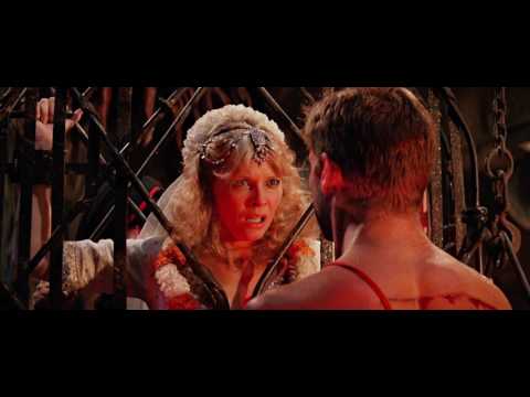 Indiana Jones gets spat upon by Willie Scott