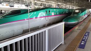 【鉄道撮影動画】東北新幹線E5系・E6系［仙台駅］