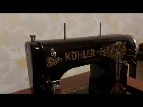 Швейная машина КОHLER середины прошлого века.