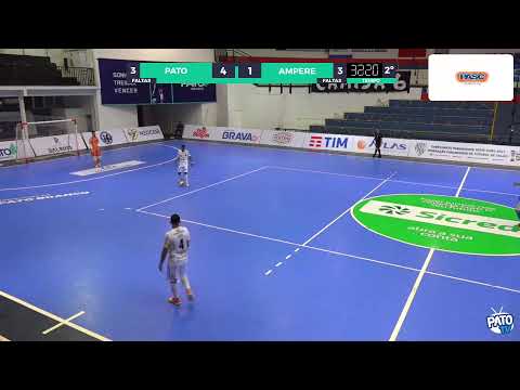 PATO FUTSAL X AMPÉRE - AO VIVO - CAMPEONATO PARANAENSE SÉRIE OURO 2021