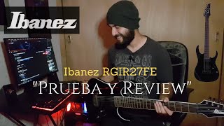 Video thumbnail for ELEGANTE, RÁPIDA Y MORTAL... - PRUEBA Y REVIEW - "Ibanez RGIR27FE IRON LABEL" by Ivan Lira