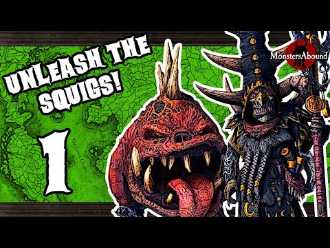 Skarsniks Squig Wave Assault in Total War: Warhammer 3 - Crooked Moon #1