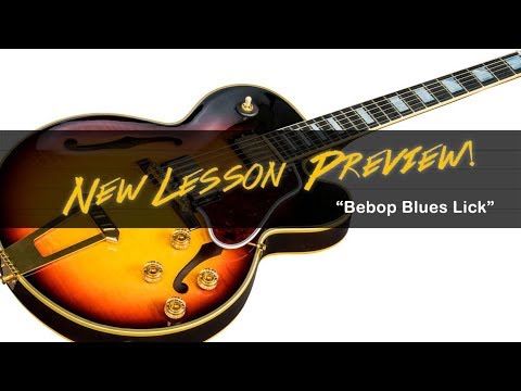 Bebop Blues Lick  |  Guitopia.com  |  S13e13