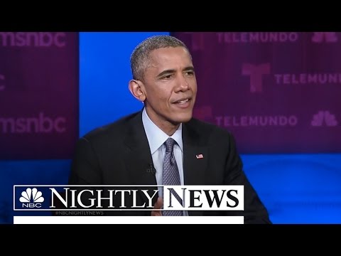 Obama: I Haven't Given Up On Immigration Reform | NBC Nightly News