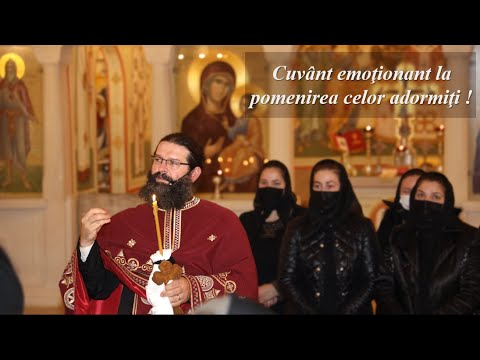 Emotional word at the memorial service for the fallen!