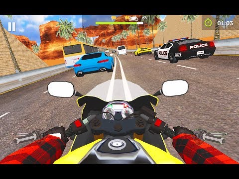 Moto Traffic Rider 3D Highway Video