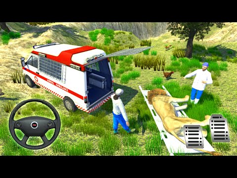 Animal Ambulance Driving Simulator Game Video 2021 |  New Android Gameplay