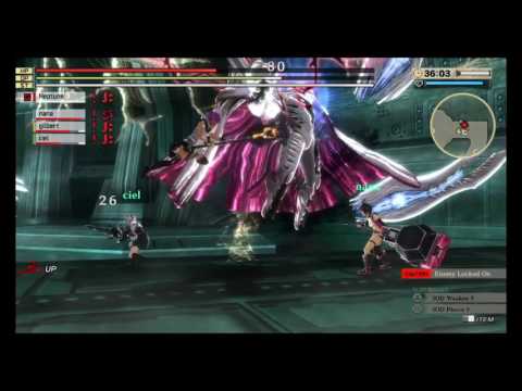 GOD EATER 2 RAGE BURST - Arc 1 - Boss Fight - Julius Part 2
