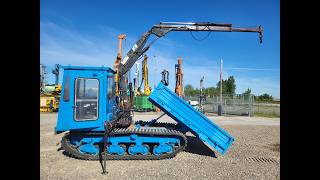 Pásový dumper Morooka MST 600 with crane HIAB 031AW na predaj - Obraz 4 | Machineryline SK Pásový dumper Morooka MST 600 with crane HIAB 031AW | Obraz 4 - Machineryline