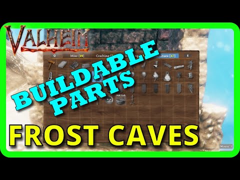 Caves Update | Buildable Parts (Valheim: How to)
