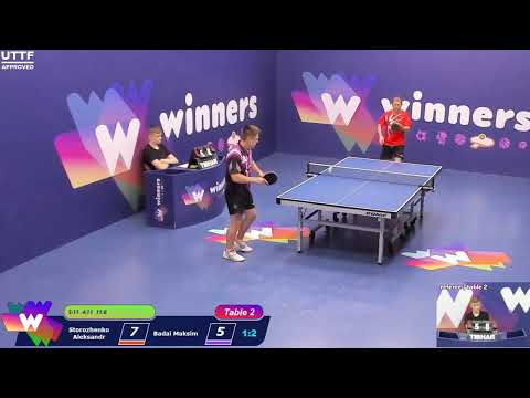 Winners League  28.06.21 Storozhenko Aleksandr - Badai Maksim  21:00