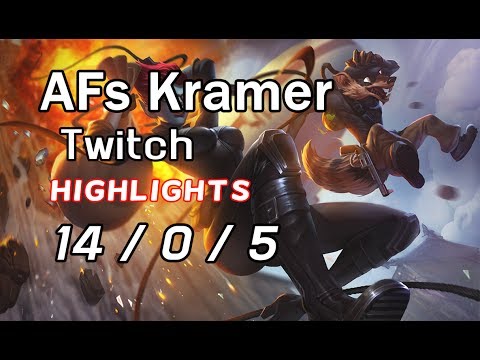 AFs Kramer Twitch 14/0/5 + Thresh | Highlights