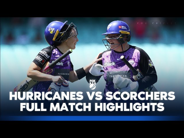 Hobart Hurricanes Women v Perth Scorchers Women | Full Match Highlights I 10/11/24