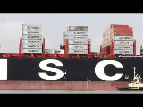 MSC Oscar arrives Felixstowe 9 March 2015