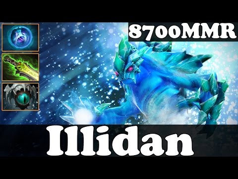 Dota 2 - Patch 6.87 Illidan 8700 MMR Plays Morphling vol 8 - Ranked Match Gameplay