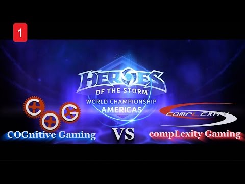 COGnitive vs CompLexity - Game 1 - World Championship Americas - Heroes of The Storm