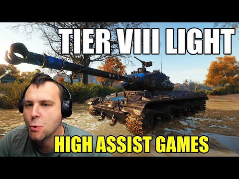 High Assisting Damage Games in World of Tanks!