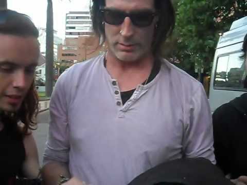 Sean Kinney from Alice in Chains in Chile