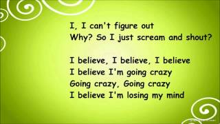 Dizzee Rascal - Goin&#39; Crazy Ft. Robbie Williams (lyrics)