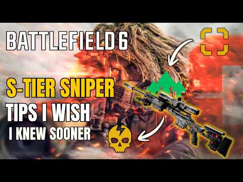33 Tips I WISH I knew Sooner - Snipe Like a Pro in Battlefield 6 (Recon Guide)