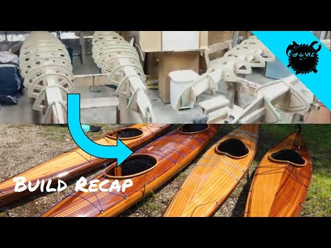 4 CEDAR-STRIP KAYAKS | Full Build Recap