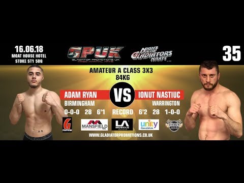 GPUK - Night Of The Gladiators 35: Adam Ryan vs Ionut Nastiuc
